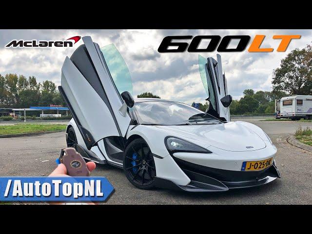 McLaren 600LT Spider REVIEW on AUTOBAHN [NO SPEED LIMIT] by AutoTopNL