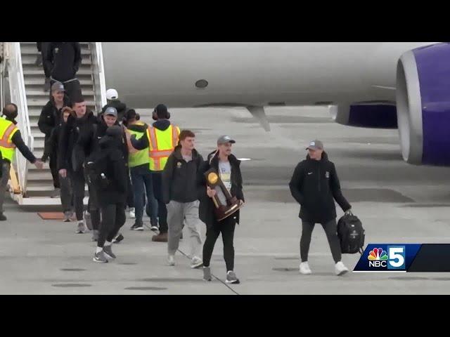 UVM Men’s Soccer returns home as National Champions