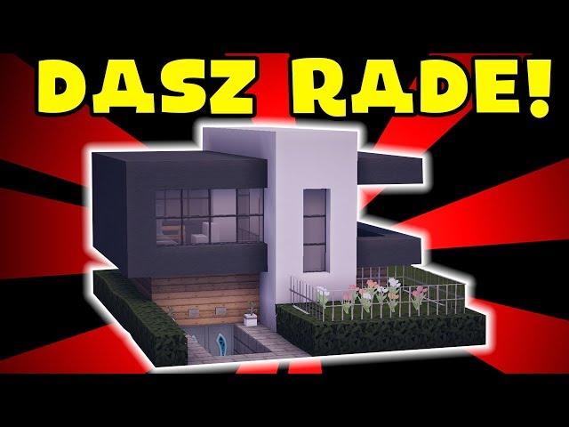 MINECRAFT: JAK ZBUDOWAĆ DOMEK MODERN #23