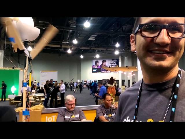 SAP Hacker's Lounge - The Internet of Things Scarecrow