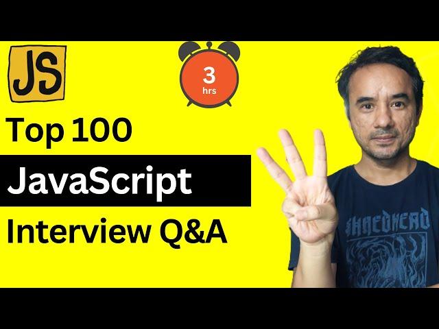 Top 100 JavaScript Interview Questions and Answers