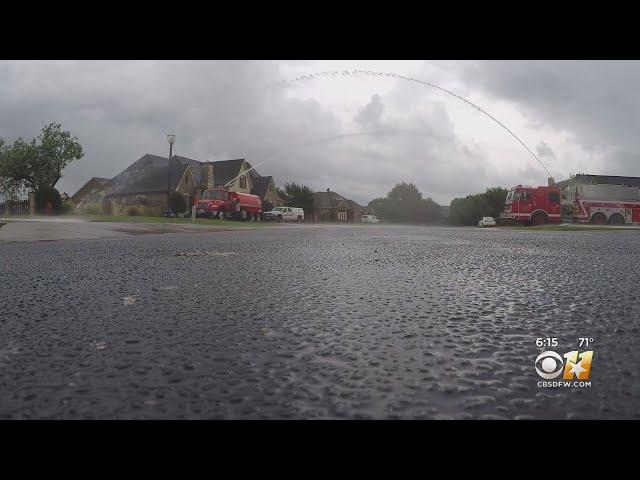 North Texas Town Prepares For Return Of Fallen Volunteer Firefighter
