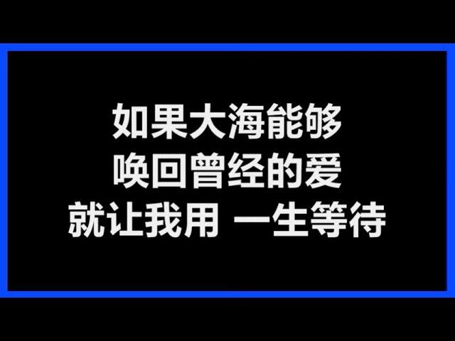 【原唱】 张雨生 - 《大海》 [歌词]