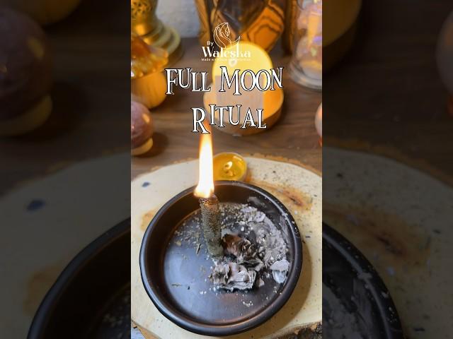 Full Moon Ritual #witchythings #witchcraft #witchy #witch #witchyways #magic #spells #fullmoon