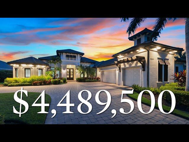 Tour a Million Dollar Dream Home in Naples Florida