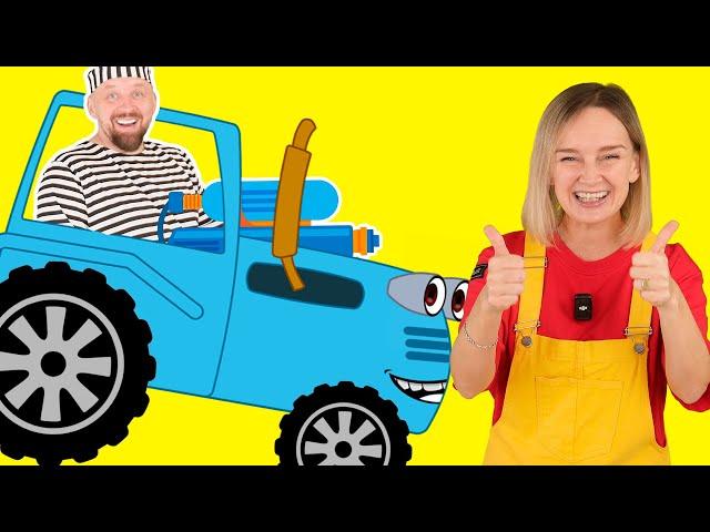 Синий Трактор – Песенка про Тракторы и Другие Песенки | Левий Лев.