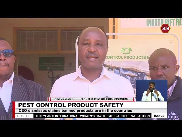 Pest Control Products Board dismisses claims that banned products are in the country