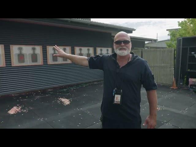 Firearms training at the AFP