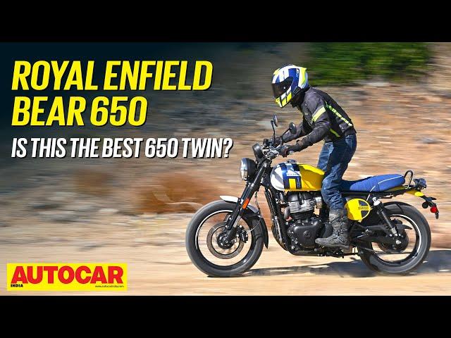 Royal Enfield Bear 650 review: More than just a scrambler-ised Interceptor | Ride | Autocar India