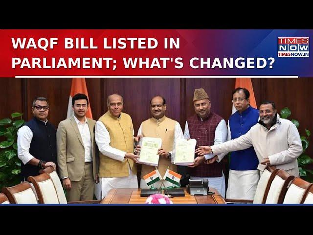 WAQF Bill Listed In Parliament With 14 Amendments; What JPC Has 'Changed'? | All You Need To Know