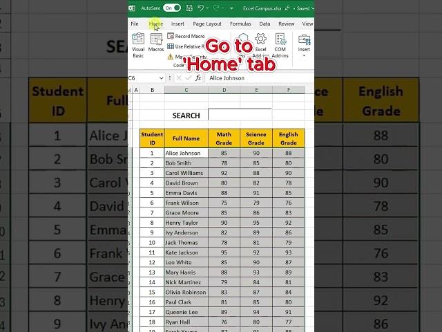 Dynamic Search Box in Excel: How To Search in Excel