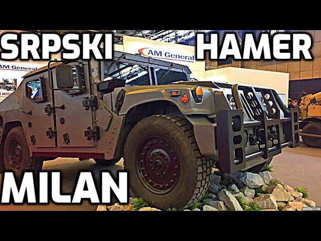 Srpski Hamer! Novo domaće borbeno-oklopno vozilo Milan The New Serbian APC – Serbian Hummer!