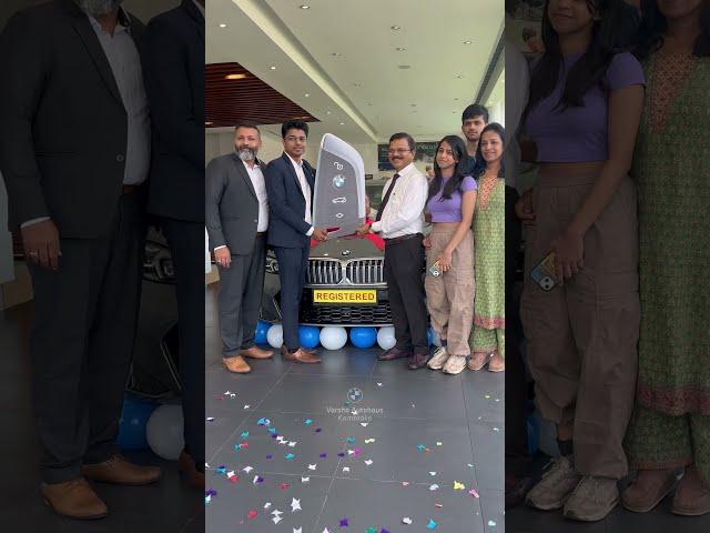 Congratulation to Dr. H B Suresh | BMW 3GL | BMW Varsha Autohaus Mangalore | #bmw | #automobile