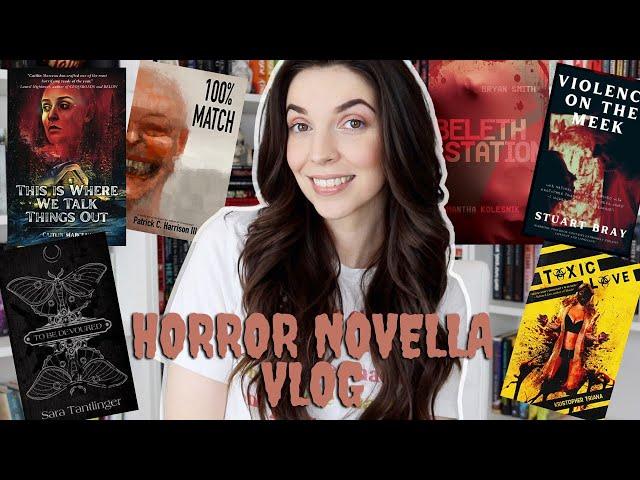 My MOST SUCCESSFUL vlog yet! So many good disturbing horror novellas