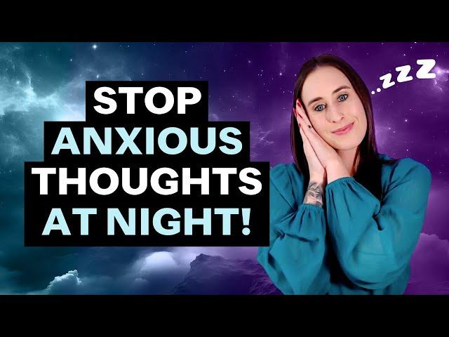 Not sleeping at night due to anxiety? POWERFUL TIPS to Beat Nighttime Anxiety and Insomnia 