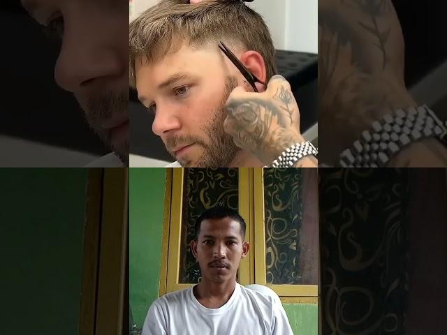 Mullet Tutorial #barbershop #burstfade #buzzcut #haircut