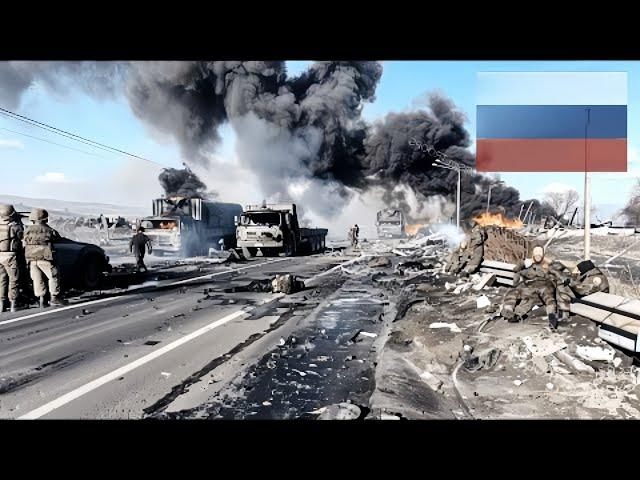 When Ukraine troops stormed Russian defense lines With US M1 ABRAMS tanks, destroying Russian T-90Ms