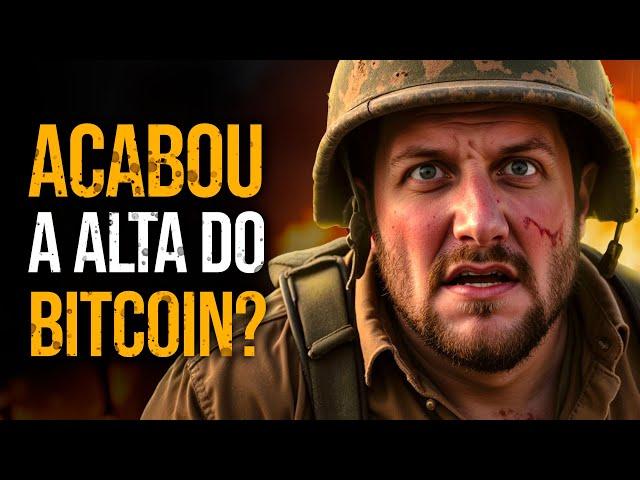 ALTA DO BITCOIN E CRIPTOMOEDAS CANCELADA? O QUE FAZER?