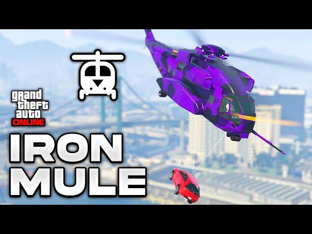 I TESTED THE NEW IRON MULE HELICOPTER IN GTA 5 ONLINE! (First Look)