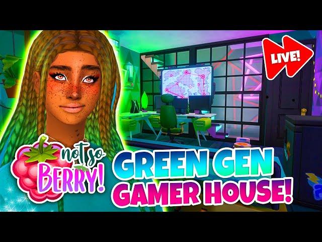 NOT SO BERRY BUILD!  - Briar’s Gaming House! (The Sims 4)