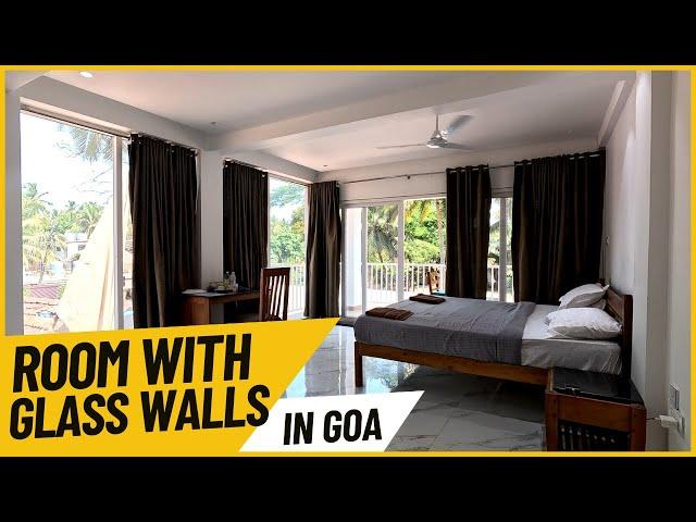 Room with Glass Walls in Palolem, Goa