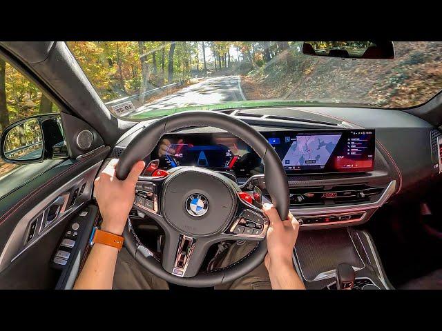 2024 BMW XM Label - POV First Drive (Binaural Audio)