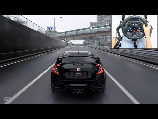 Honda Civic Type R - Gran Turismo 7 | Logitech g29 gameplay