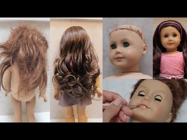 Fixing an old AG Doll!