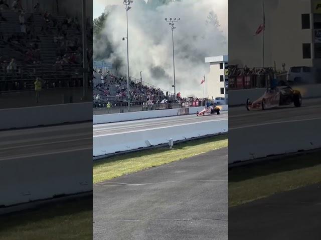 Jet Car Going 282mph #jetcar #maplegrove #raceway #jetengine