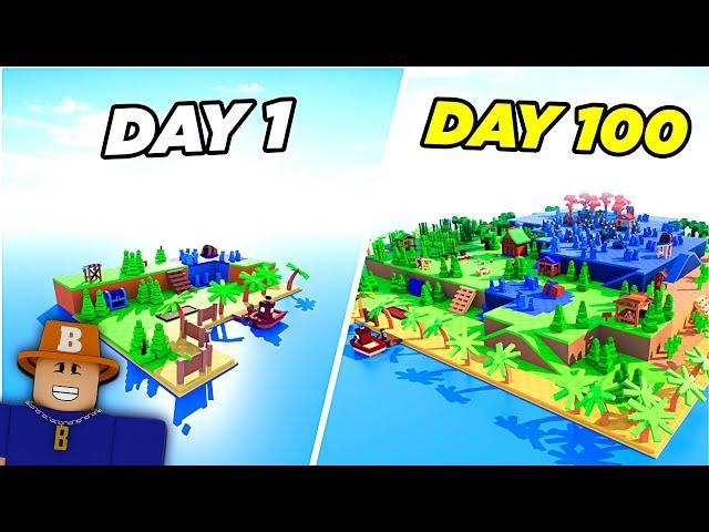 I built my own island in Build An Island ️