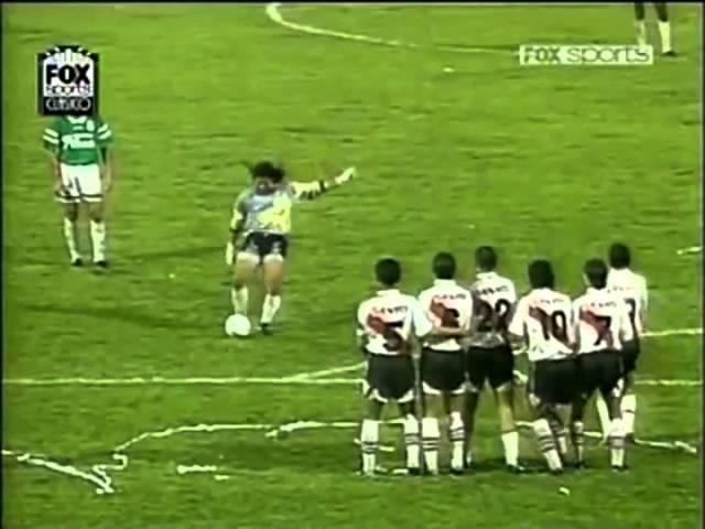 Atlético Nacional 1:0 River Plate - GoL René Higuita - Copa Libertadores 1995