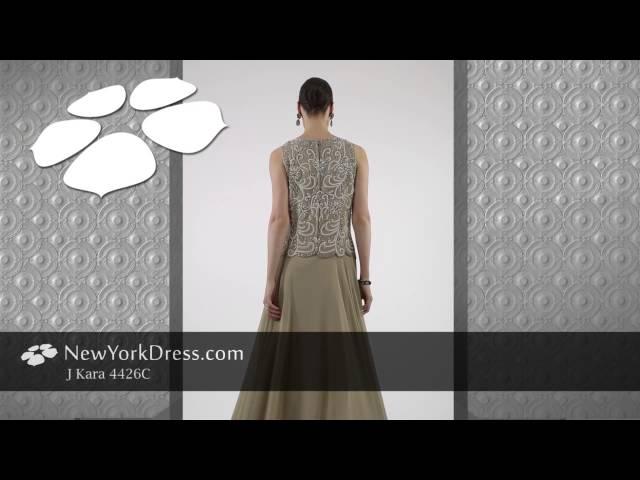 J Kara 4426C Dress - NewYorkDress.com