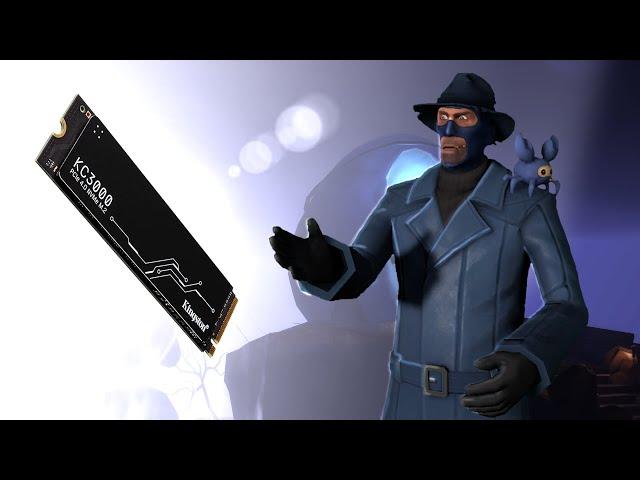 Тест SSD в БЕЗУМНОМ РЕЖИМЕ! Стрим по TF2, теперь в 60 фпс!