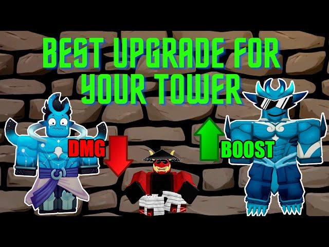 BEST UPGRADE FOR YOUR TOWER! | The House TD Roblox