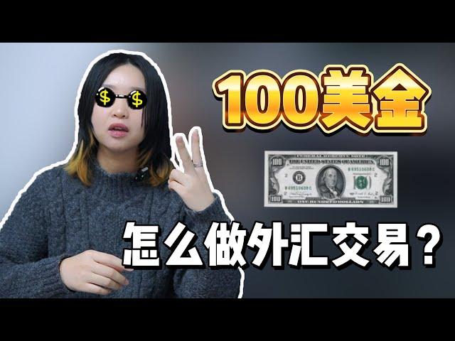 如何用 100 美金开始外汇交易？！