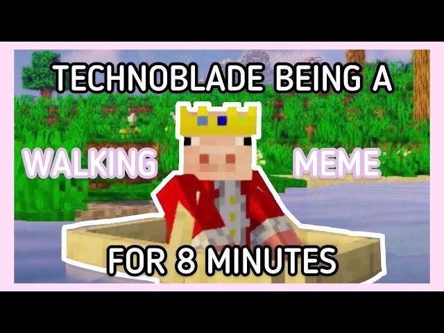 Technoblade being a walking meme for 8 minutes