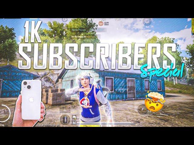 1K Subscribers special  • iphone 13 60 FPS • Bgmi Montage • Lion YT