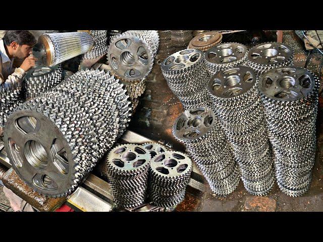 The Complete Manufacturing Process of Motorcycle Chain and Rear Wheel Sprockets