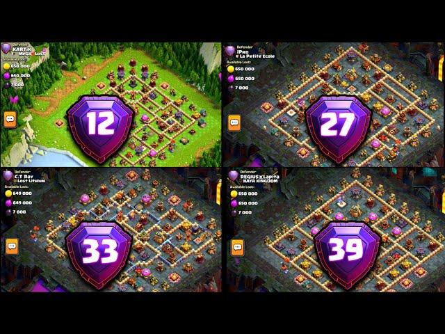 Global Top 10 TH16 New Legend League Base Link |Anti 2 Star Base Th16 |Th16 Push Base Link -July