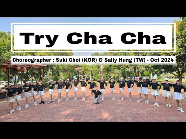 MTDANCE | Try Cha Cha | LINEDANCE | High Beginner | Suki Choi & Sally Hung