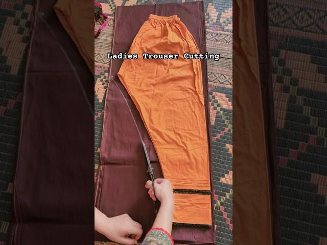 Ladies Trouser Cutting Step by Step | T.K Stitching