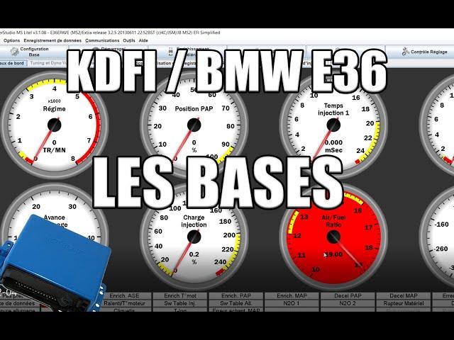 Les bases du KDFI / Megasquirt ‍ pour démarrer mon M50B25 !