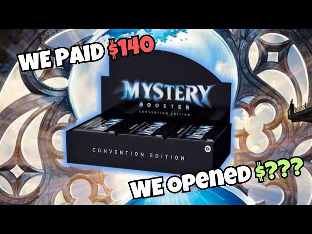 MTG Mystery Booster Box Opening! Can we beat the box?