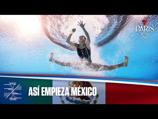 México comienza su participación en Clavados 10 m femenino | Juegos Olímpicos París 2024