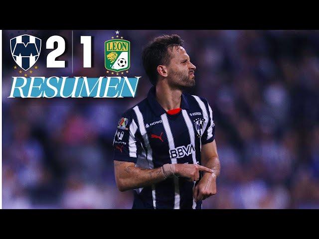 MONTERREY 2-1 LEÓN J17 | Canales hace el gol 400 del Apertura 2024