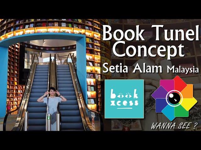 Book Xcess , Book Tunel  Concept  Setia Alam, Malaysia