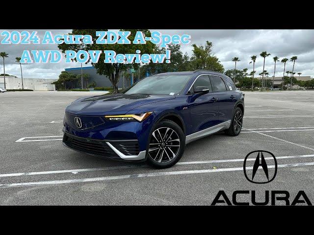 The 2024 Acura ZDX A Spec Does Not Deserve The Hate!