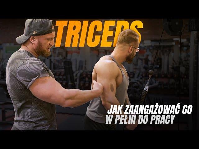 TRICEP  -JAK ZAANGAŻOWAĆ GO W PEŁNI DO PRACY, ANALIZA RUCHU