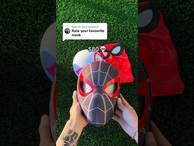 WHICH Spiderman mask is the MOST worth it? ️