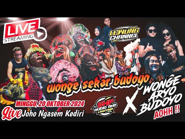 Live Jaranan WONGE SEKAR BUDOYO feat WONGE ARYO BUDOYO-di Joho Ngasem Kediri. Shafira Audio